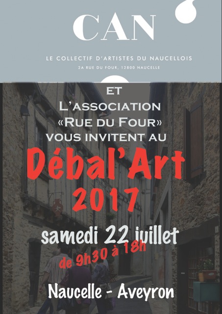Débal'Art du CAN - 22 juillet 2017 - Naucelle (Aveyron)